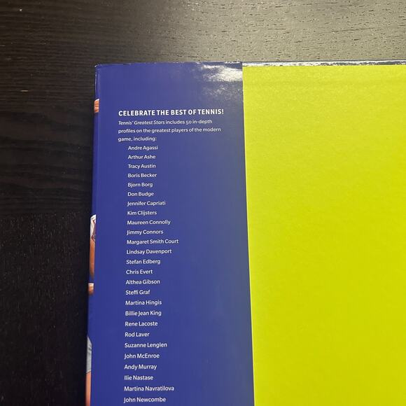 Tennis' Greatest Stars by Mike Ryan (2014, Hardcover) - Picture 2 of 7